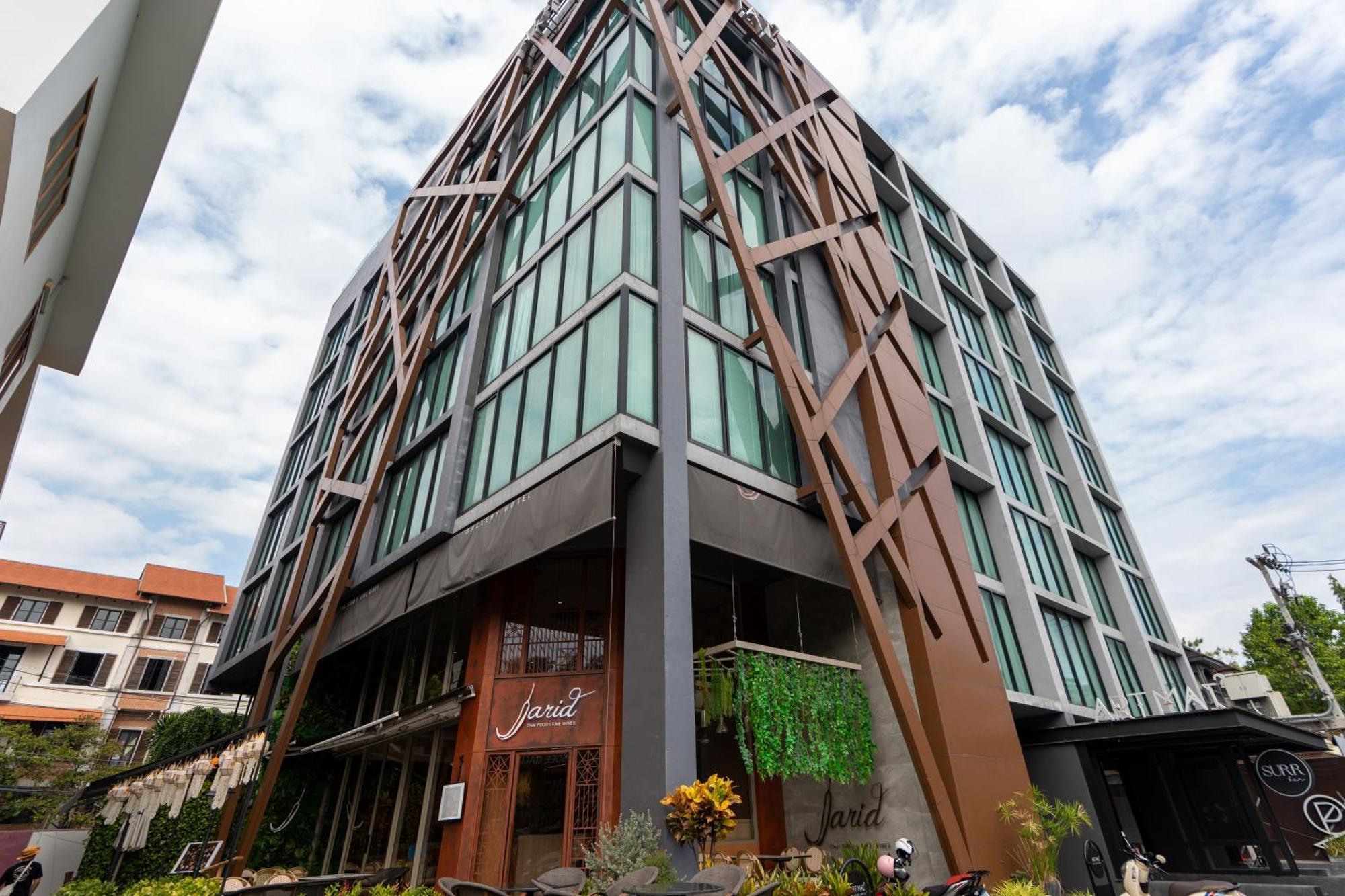Art Mai Gallery Nimman Hotel Chiang Mai Exterior foto The building of the university library